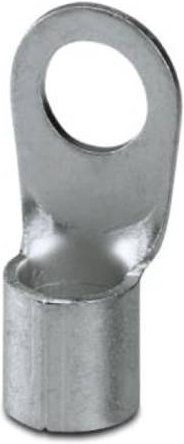 Phoenix Contact 3240123 Ringkabelschuh Unisoliert Silber, Querschnitt max. 95mm², Loch-Ø 17mm, 50 Stück - Bild 1