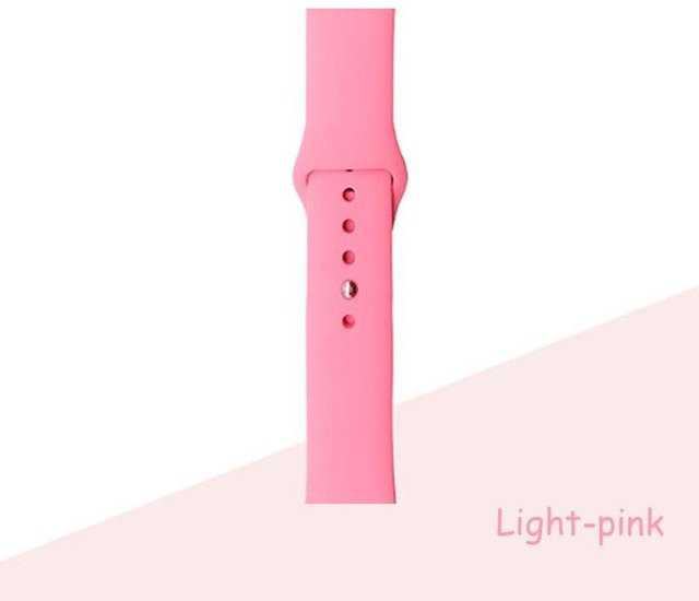 MY-CASE Uhrenarmband Silikon, pink, Unisex - Bild 1