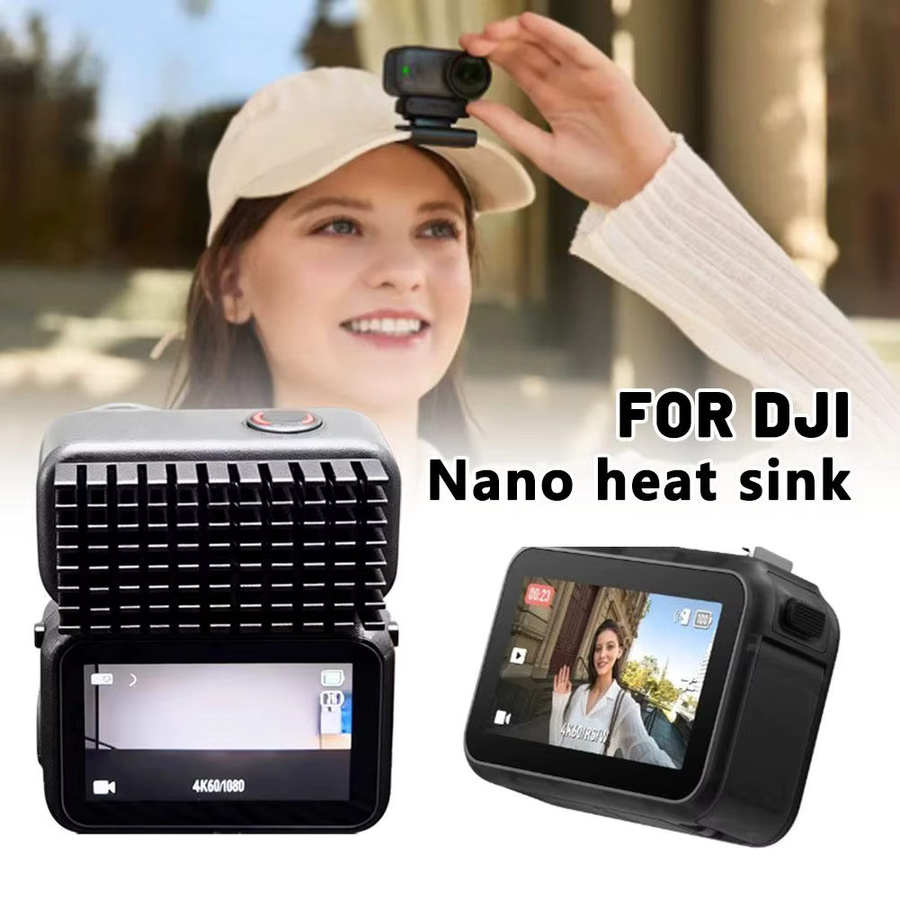 DJI Nano Kühlkörper in Schwarz für effiziente Wärmeableitung beim Outdoor-Aufnahmebetrieb - Bild 2
