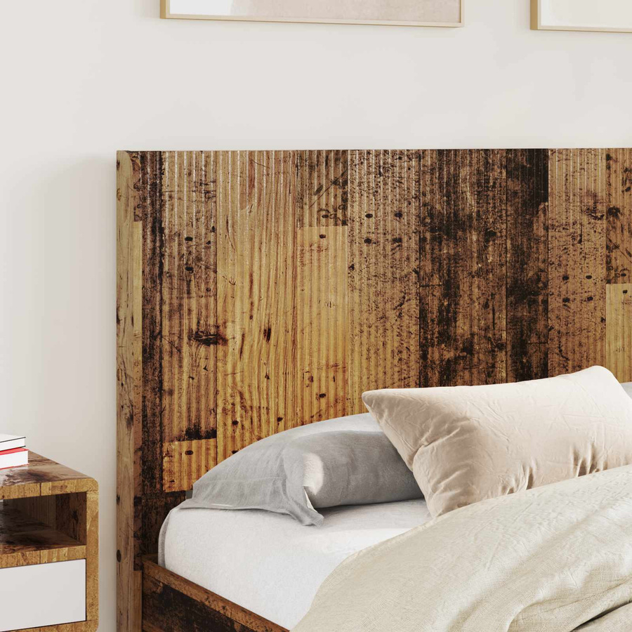 vidaXL Bettgestell mit Stauraum und Kopfteil in Holzoptik, Braun, B/T/H: 120 x 200 cm - Bild 2