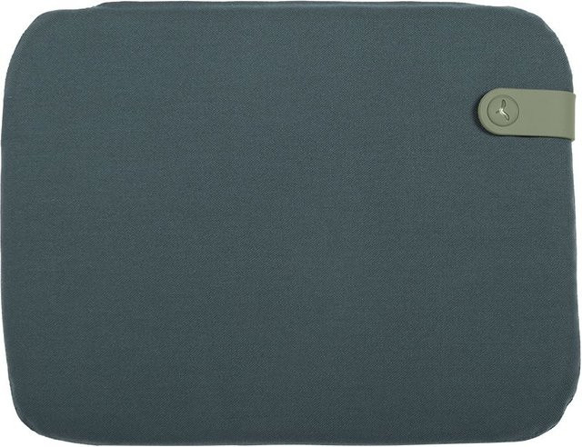 Fermob Color Mix Bistro Sitzkissen aus Polyester in Multicolour und Blau, wetterfest und UV-beständig - Bild 1