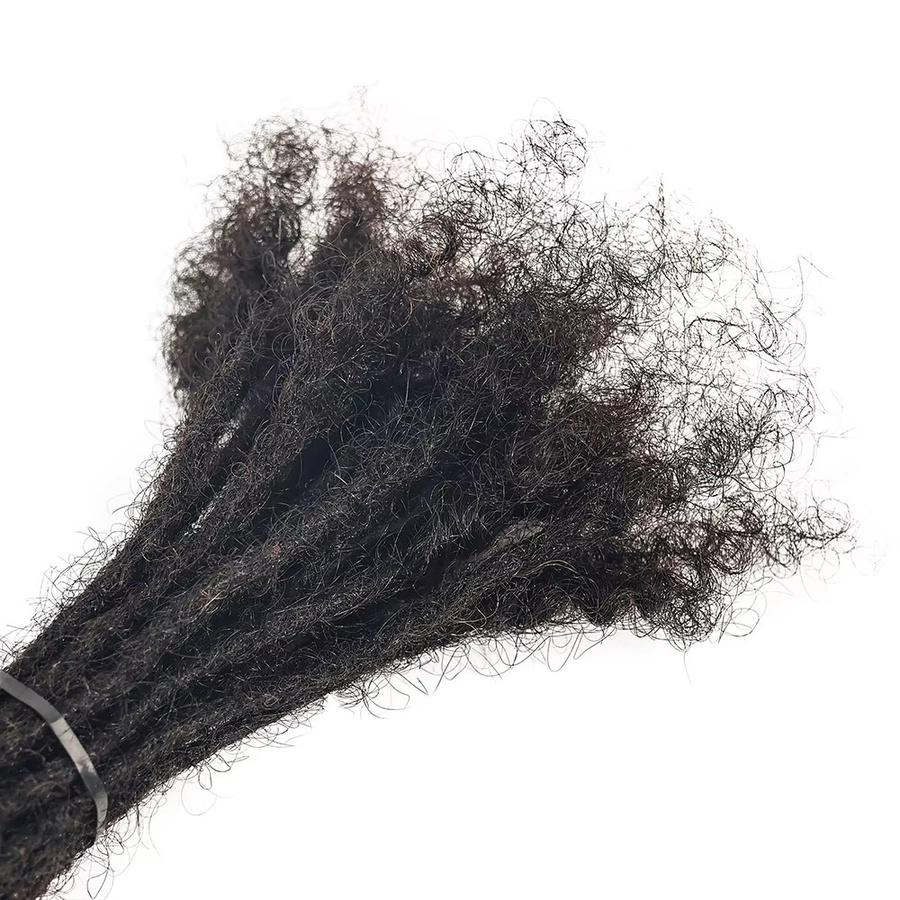 Doralia Dreadlock-Extensions, 100 % Echthaar, 20 Strähnen, Unisex - Bild 4
