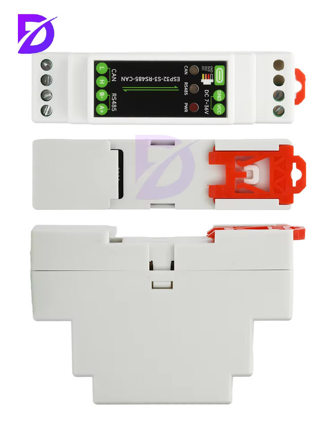 DIYMORE Industriesteuerplatine ESP32-S3-RS485-CAN mit 1-Kanal Relais, WLAN, Bluetooth und Typ-C-Schnittstelle, Weiß - Bild 2