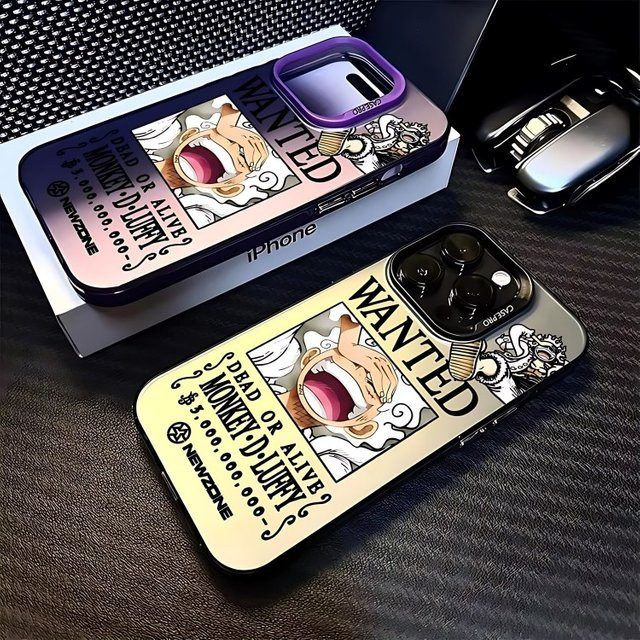 Sturzsichere Anime One Piece Handyhülle für Apple iPhone in Multicolour - Bild 1