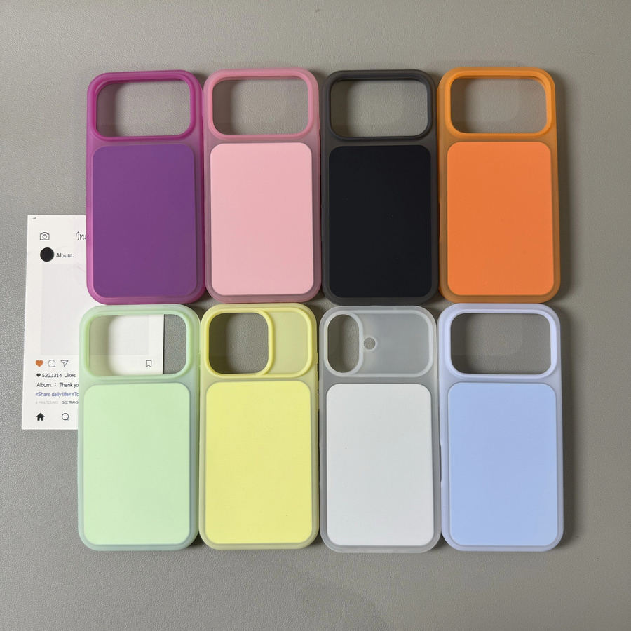 Eiscreme Flüssigsilikonhülle für Apple iPhone 17 Pro Max 16 15 Pro Max in Gelb und Grün, mattierte Jelly-Handyhülle - Bild 2