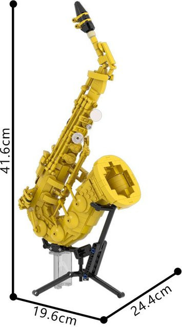 Yiran Toy Saxophon Bausteine ab 14 Jahren - Bild 1