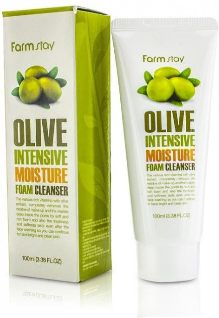 Farm Stay Olive Intensive Moisture Schaumreiniger, 100 ml, Unisex - Bild 1