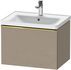 Duravit Waschtischunterschrank D-Neo beige, wandhängend, B: 63,4 cm, T: 45,2 cm, H: 44,0 cm - Bild 1