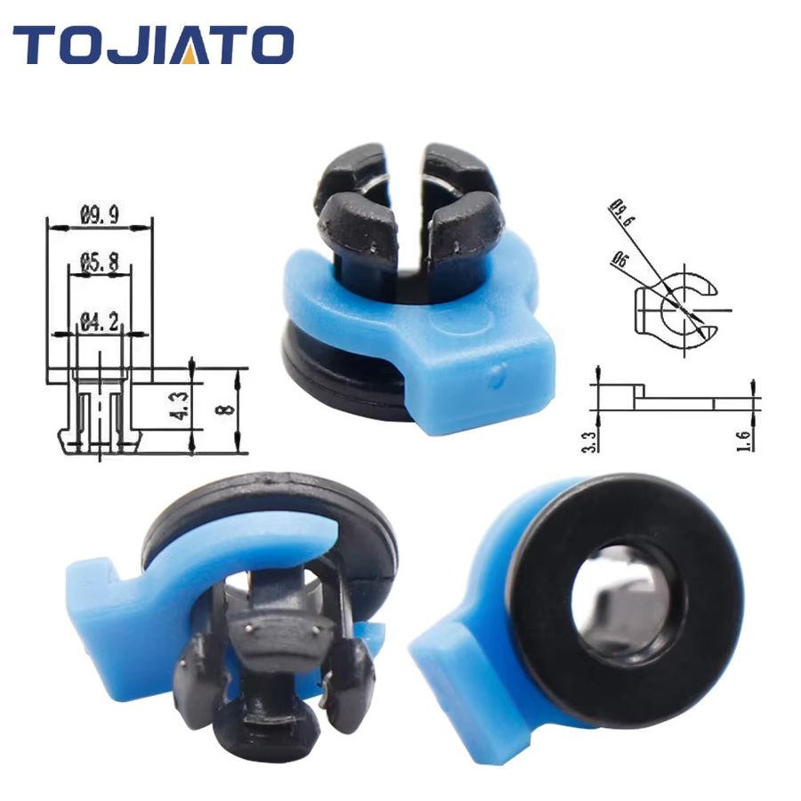 Tojiato Bowdenrohrkupplung und Spannzangen-Set mit Klemmclips für 1,75 mm Filament 3D-Druckerzubehör - Bild 2