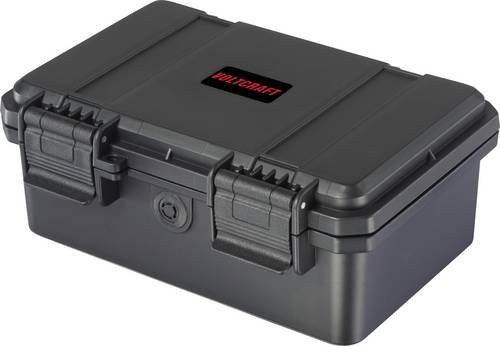 Voltcraft Outdoor Akku- und Batteriekoffer 15x Baby in Schwarz, B/T/H: 13,5 x 18 x 7,5 cm - Bild 1