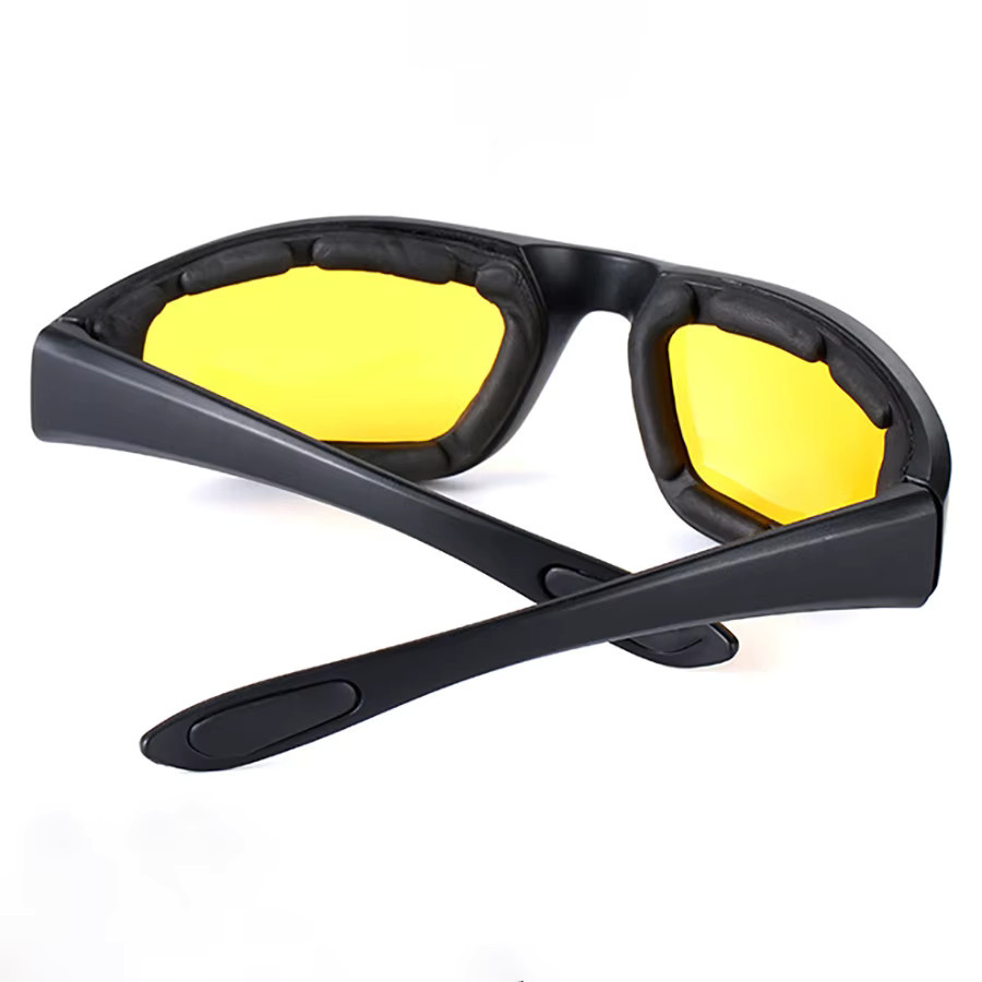 leeyongin Sonnenbrille Aviator, Vollrand, Kunststoff, schwarz - Bild 2