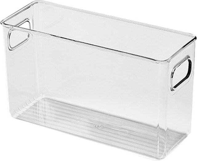 CosyHome Handyhüllen Aufbewahrungsbox aus transparentem Kunststoff, rechteckiger Organizer für deinen Schreibtisch - Bild 1