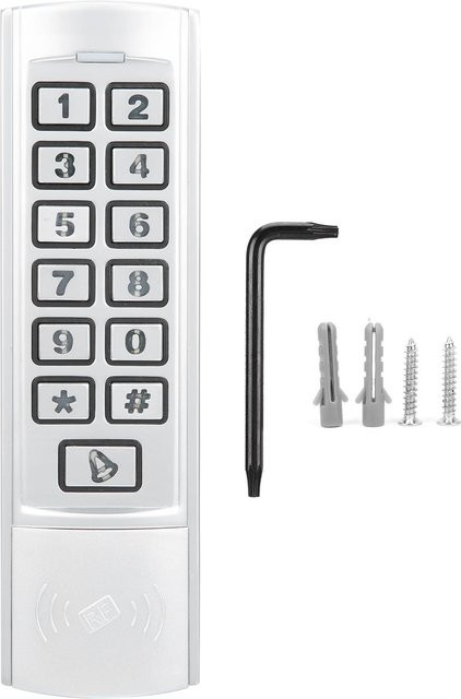 GoolRC RFID-Tastaturzugangskontrolle mit Hintergrundbeleuchtung und Passwortfunktion, 125KHz, Weiß - Bild 1