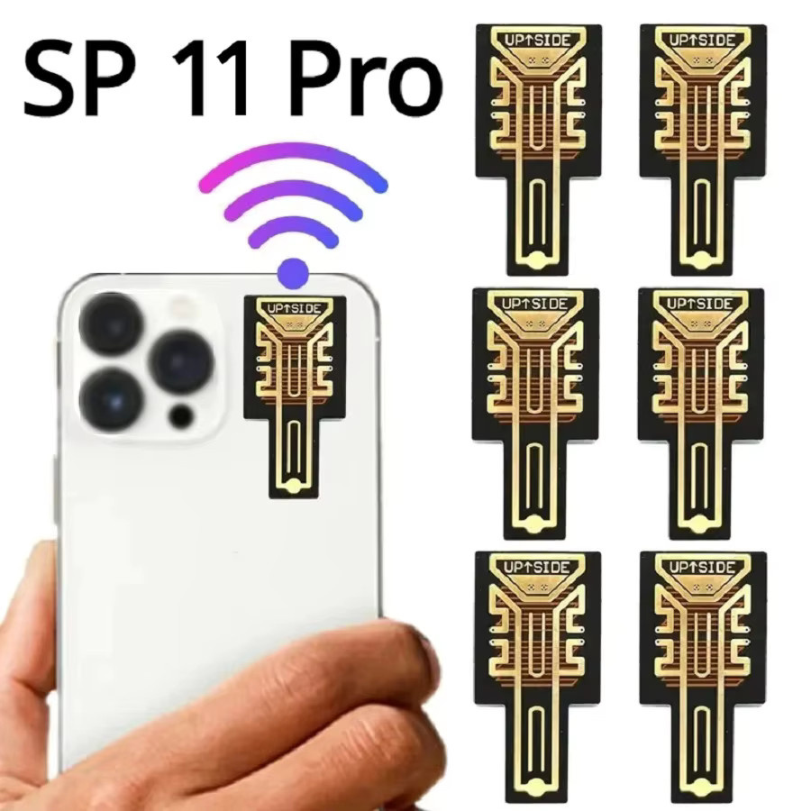 Sp11 Pro Tragbarer Handy Signal Verstärker Aufkleber zur Signalverbesserung kompatibel mit iPhone 15, Samsung und Xiaomi - Bild 4