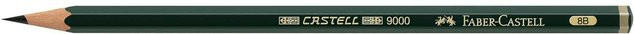 Faber Castell Castell 9000 Bleistift 8B Graphit - Bild 1