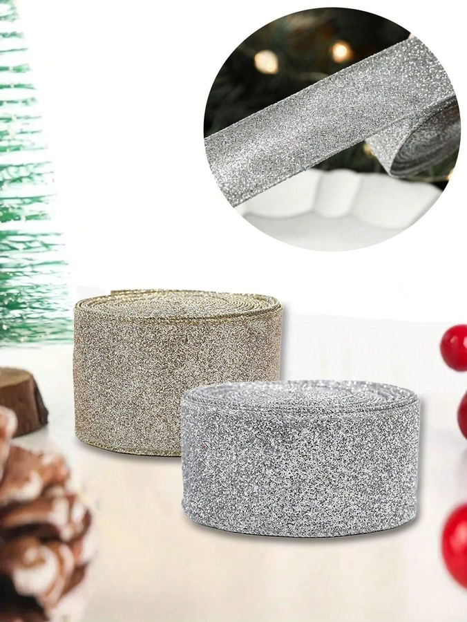 AfyouWk Dekoratives Baumwollband in Gold für Valentinstag und DIY-Geschenkverpackungen - Bild 3