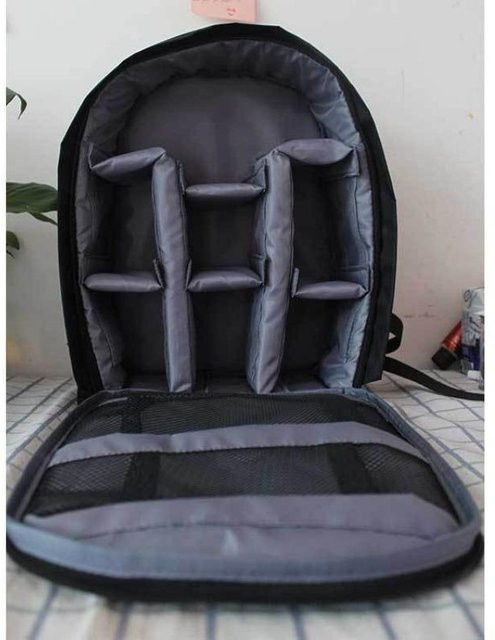 Wasserdichter Outdoor Kamera Rucksack von Love Home Garden in Grau für DSLR Kameras von Canon, Nikon und Sony - Bild 1