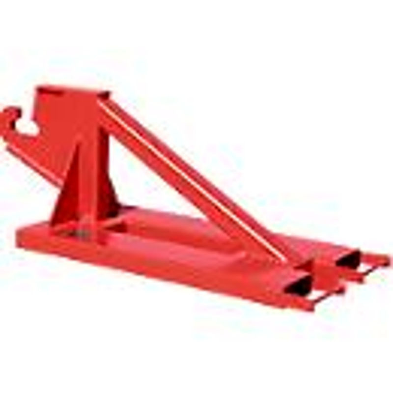 Bauer Südlohn Rangierhilfe RH-AC in Feuerrot, mit Aufnahmehaken, bis 10000 kg, B: 70 cm, H: 72,5 cm, T: 180 cm - Bild 3