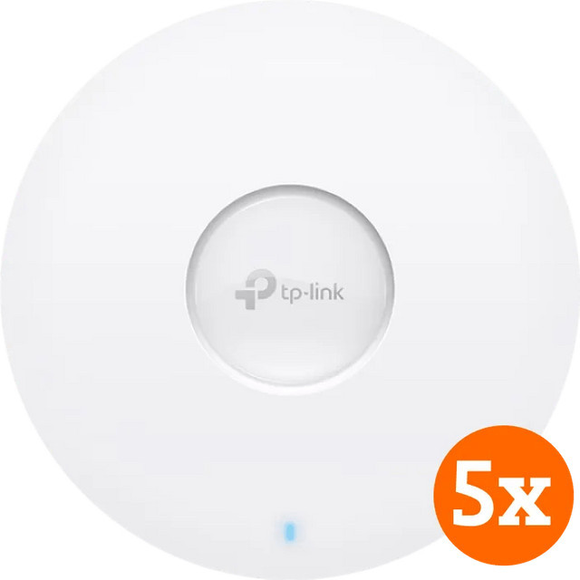 TP-Link Omada EAP673 WiFi 6 Dual-Band Access Point im 5er-Pack, Weiß - Bild 1