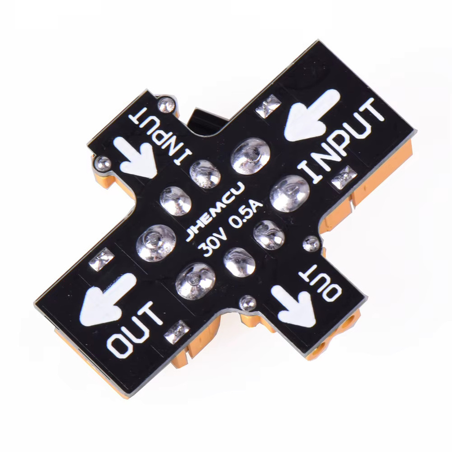 JHEMCU Rauchstopper XT60 und XT30 für RC-Modelle und FPV-Drohnen mit selbstheilender rücksetzbarer Sicherung für 1-6S - Bild 2