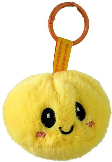 Yiran toy Baozi Entspannungs-Heilungs-Serie, Plüsch Anhänger Schlüsselanhänger, Gelb - Bild 1
