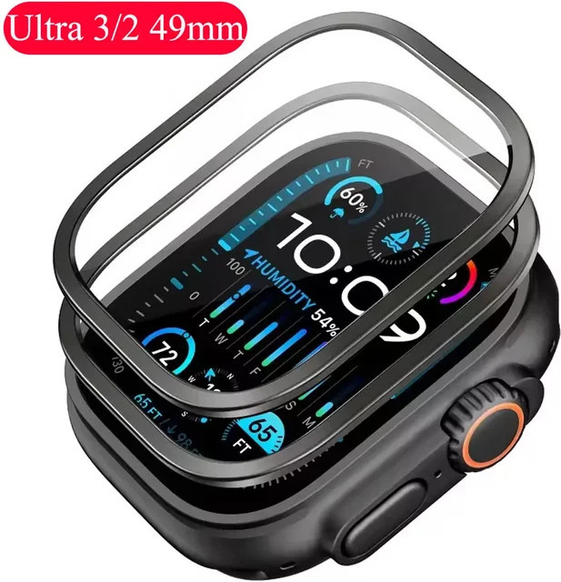 Apple Displayschutz für Apple Watch Ultra, Aluminium, grau, Unisex - Bild 1