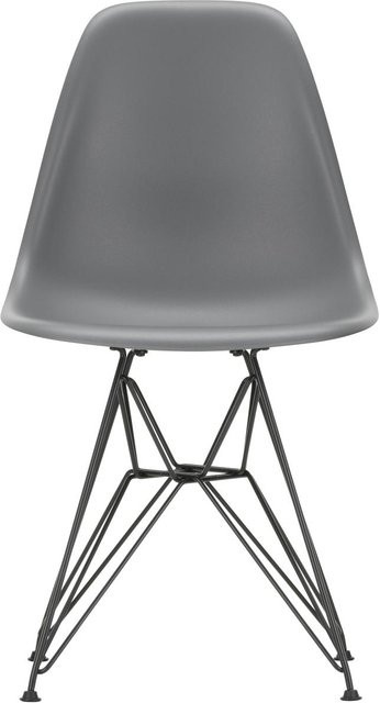 Vitra DSR Eames Plastic Side Chair aus Polypropylen in mattem Industriedesign - Bild 1