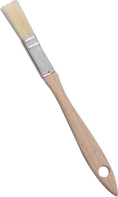 Schneider Backpinsel mit Holzstiel in Weiß, 70% Kunstborsten und 30% Naturschweineborsten, L x B x H: 18 x 1 x 0,4 cm - Bild 1