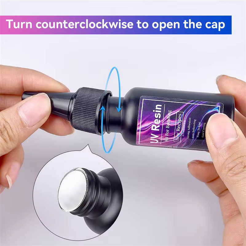 SEVENWELL UV-Bonding- und Schweißkleber, transparent, für Glas, Keramik, Metall und Kunststoff, 30 g - Bild 2