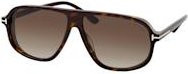 Tom Ford FT1208 Sonnenbrille Aviator, Herren, Vollrand, braun, Kunststoff - Bild 1
