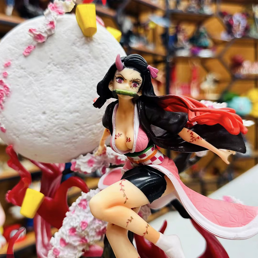 Mini Mi You Bean Demon Slayer Mädchen, Anime Modell Statue, Ornament - Bild 5