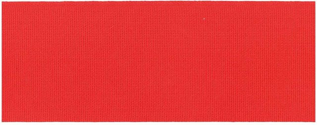 Rico Design Paper Poetry Taftband in Rot, Breite: 3,8 cm, Länge: 3 m - Bild 1