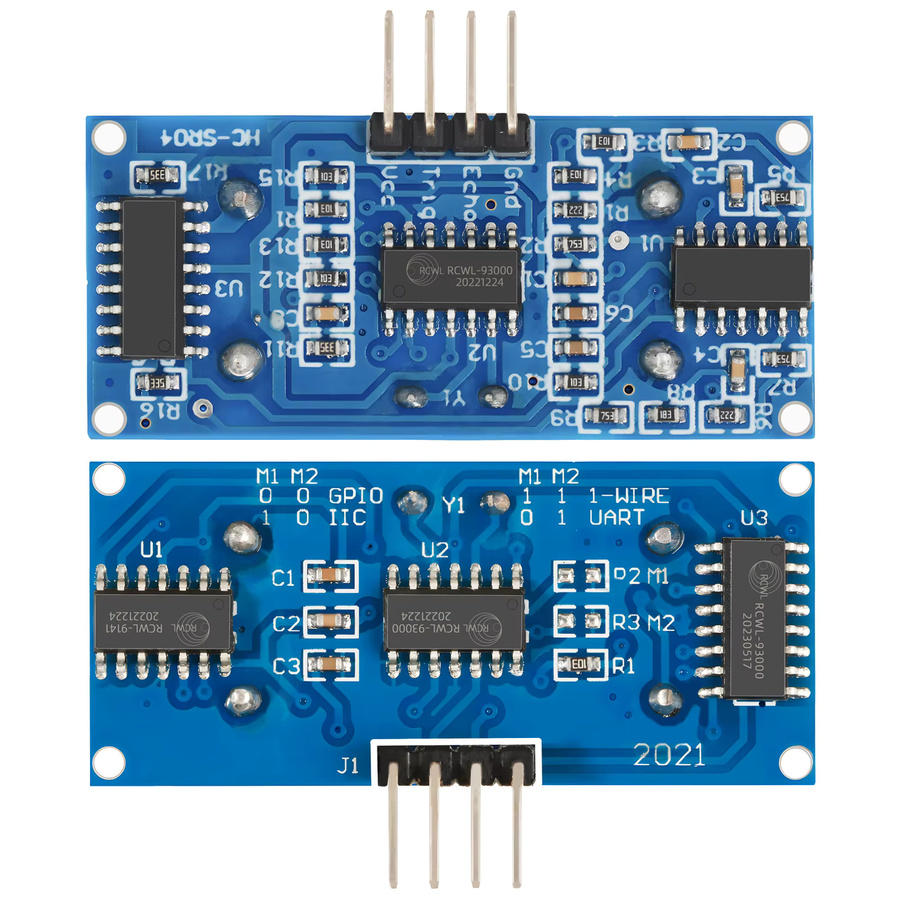 HC-SR04 Ultraschallsensor Abstandssensor für Arduino in Blau - Bild 1