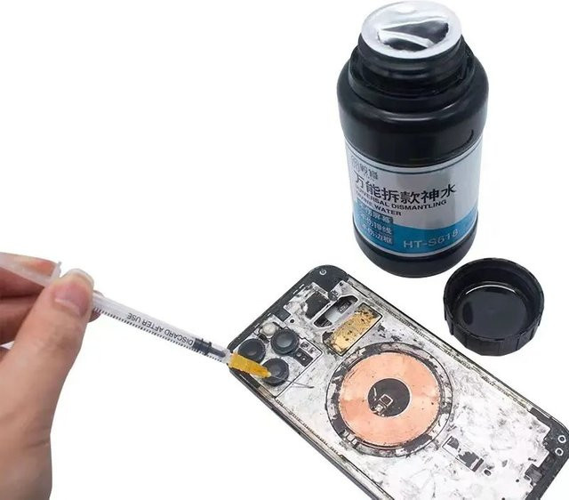BGA IC Kleber Entferner Reiniger für CPU Nand Wifi Reparatur Werkzeug 250 ml transparent - Bild 1