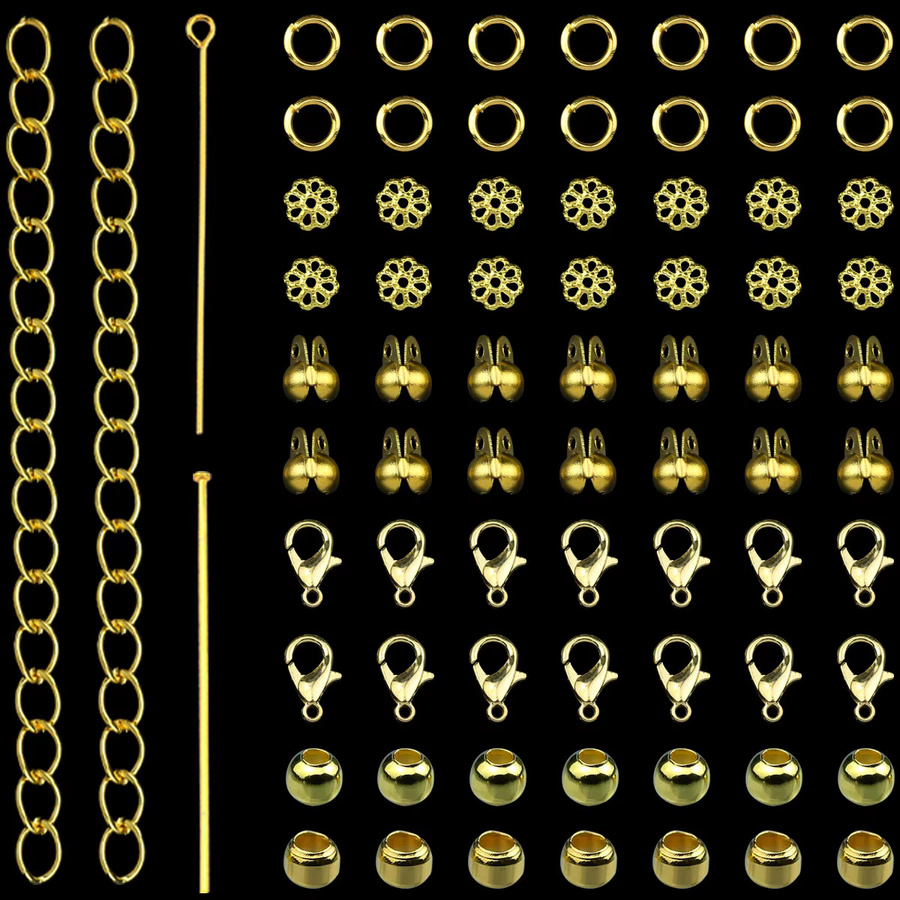JHNBY Schmuckherstellungsset, Gold, Unisex - Bild 4