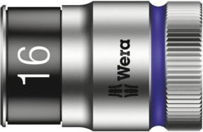 Wera Zyklop-Steckschlüsseleinsatz HMC HF mit 1/2 Zoll Antrieb und Haltefunktion, Durchmesser: 16 mm - Bild 1