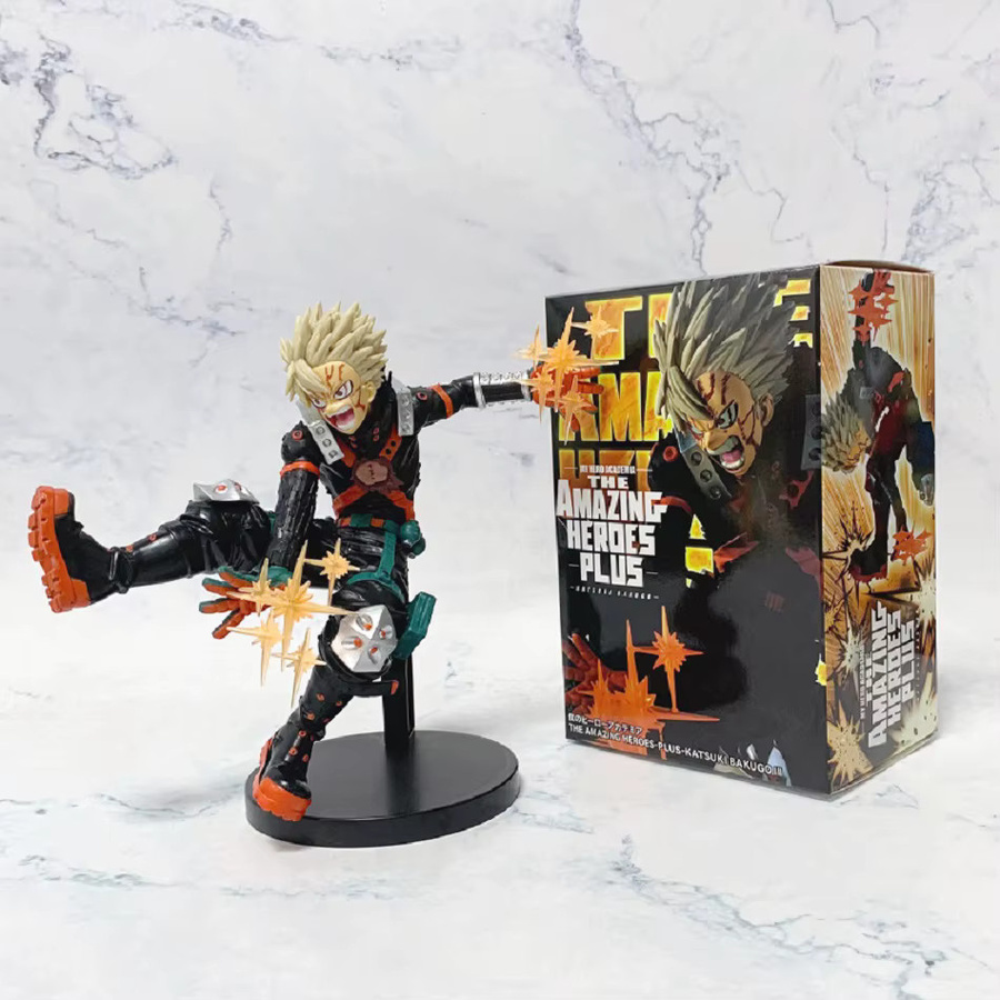 Bandai My Hero Academia Deku Bakugou Katsuki, Actionfigur, 18 cm - Bild 3