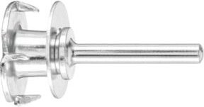 PFERD TOOLS POLICLEAN Werkzeughalter in Silber für Bohrung Ø 13 mm, Spannbreite 13 mm und Schaft-Ø 6 mm - Bild 1