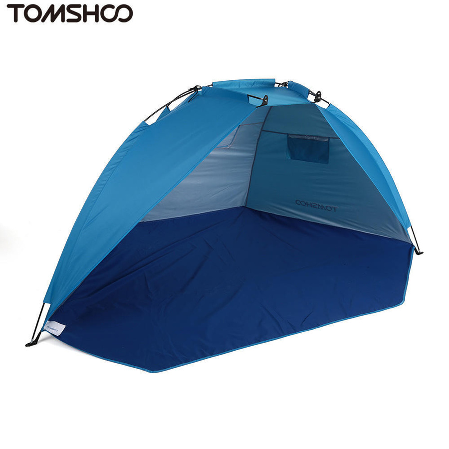 TOMSHOO Outdoor-Sport-Sonnenschutzzelt für Angeln, Picknick und Strand in Grün - Bild 2
