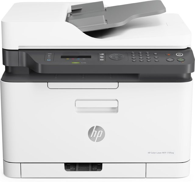 HP Color Laser MFP 179fwg Multifunktions-Farb-Laserprinter in Weiß mit WLAN und LAN - Bild 1