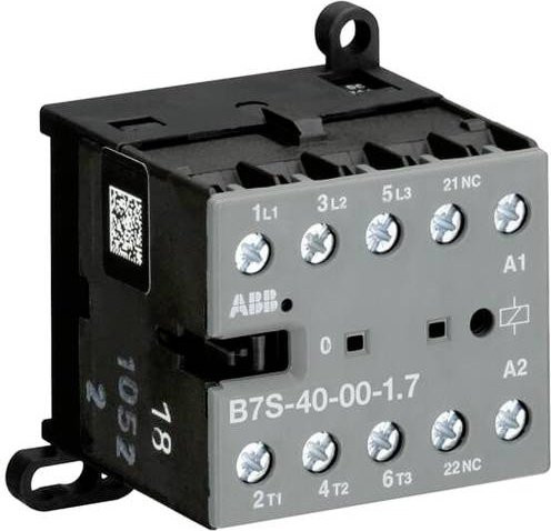 ABB B7S-40-00-1.7-71 Kleinschütz mit 4 Schließern 5.5kW in Grau - Bild 1