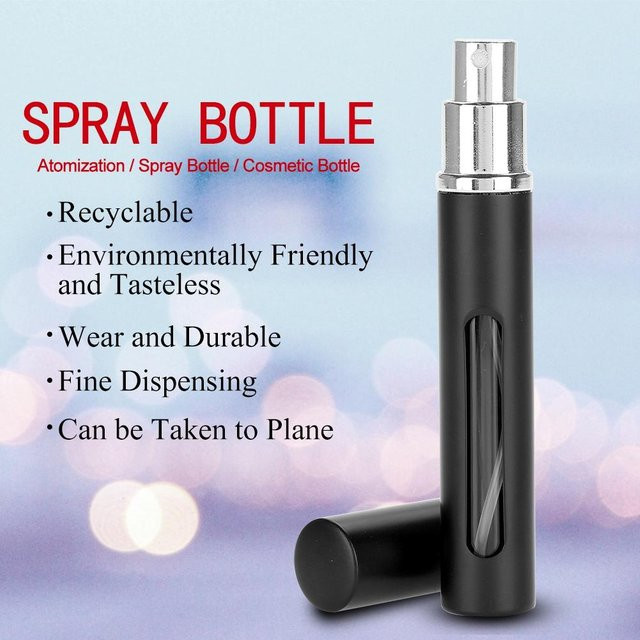 DIYelecs Parfümzerstäuber, 5 ml, Schwarz - Bild 1
