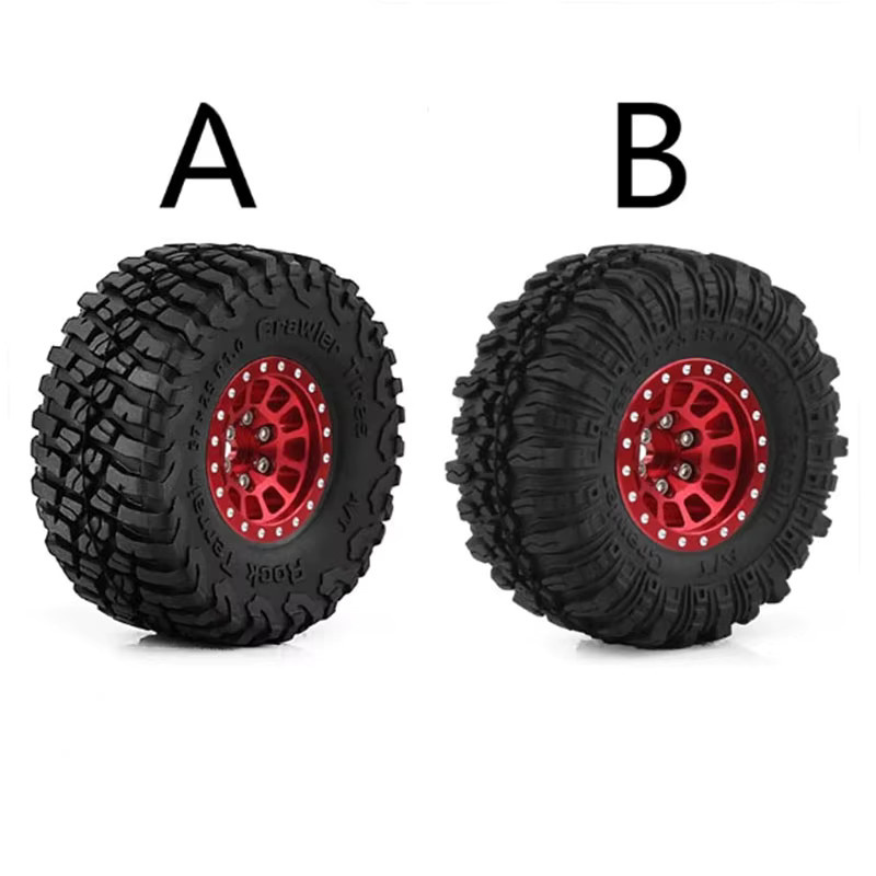 Traxxas TRX4-M Metallräder mit Reifen, 4-teiliges Set, 1:18, Metall, Gummi - Bild 3