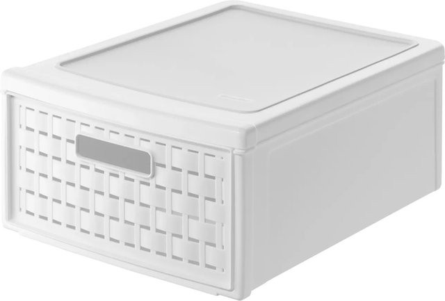 Rotho Schubladenbox Country Klein in Weiß - Bild 1