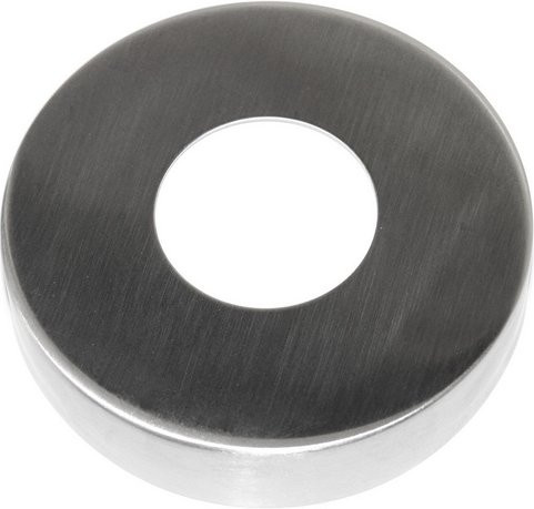 ALPERTEC Abdeckrosette aus Edelstahl für Bodenanker und Anschraubplatten in Grau - Bild 1