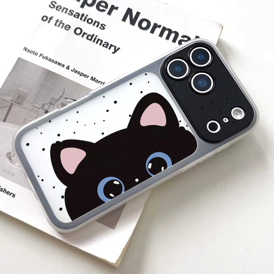 AKABEILA Handyhülle mit Katzen-Design für iPhone 17 Pro Max, 16, 15, 14, 13 in Multicolour - Bild 4