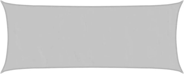Furnicato Sonnensegel Rechteckig aus Polyester-Oxford in Hellgrau B/B: 5 x 2 m - Bild 1