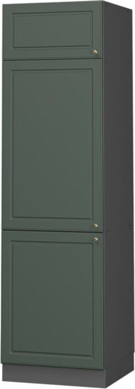 Vicco Vorratsschrank Fame-Line in Grün-Gold Landhaus aus Holzwerkstoff mit Drehtüren, Breite: 60 cm, Tiefe: 58 cm, Höhe: 206,8 cm - Bild 1