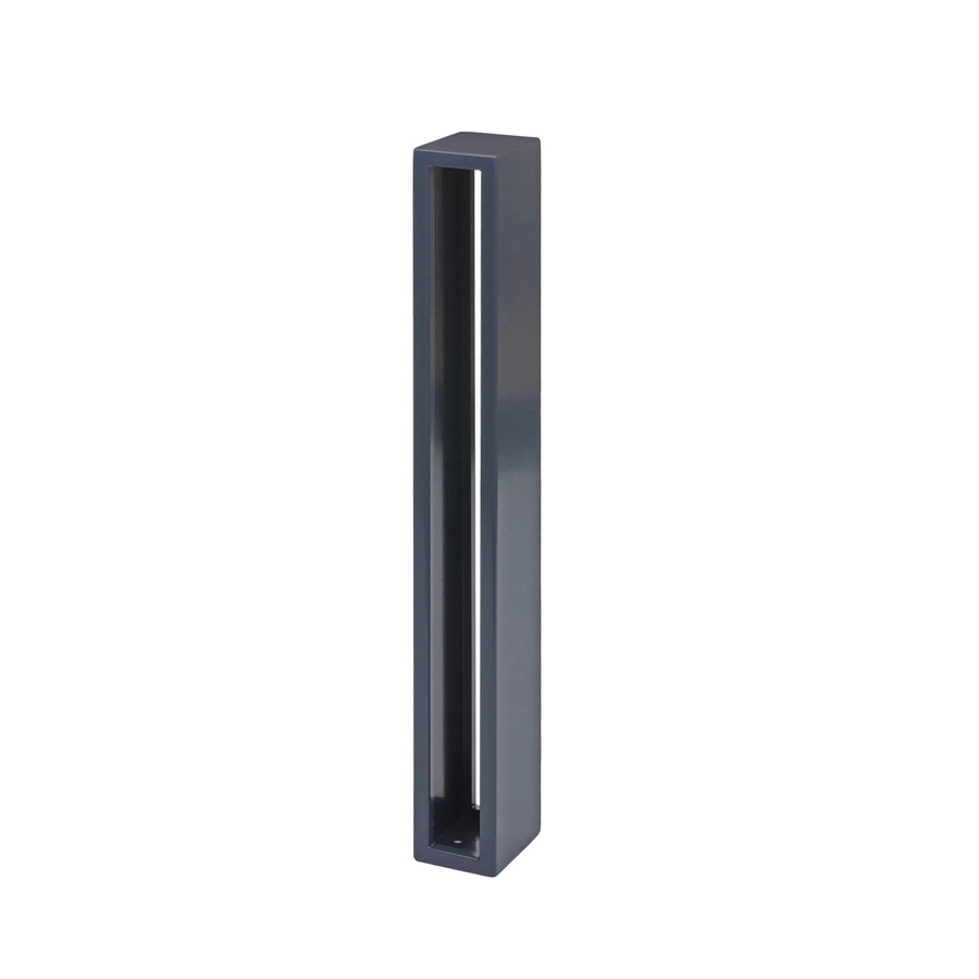 PROREGAL Fahrradbügel aus verzinktem Stahl, pulverbeschichtet in Anthrazit, B/H/T: 87 x 13 x 10 cm - Bild 2