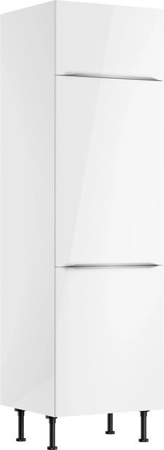 Optifit Küchen-Hochschrank Arvid986 für Einbaukühlschränke, Weiß, B/T/H: 60 x 58,4 x 211,8 cm - Bild 1